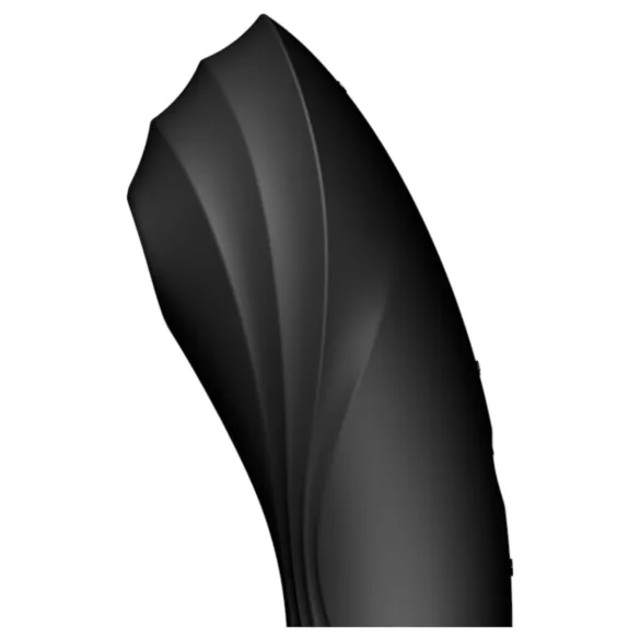 Satisfyer Curvy Trinity 4 - gaisa viļņu 2‑in‑1 vibrators (melns)
