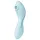 Satisfyer Curvy Trinity 5+ - lietotnes vadāms 2-in-1 vibrators (zils)
