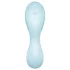 Satisfyer Curvy Trinity 5+ - lietotnes vadāms 2-in-1 vibrators (zils)