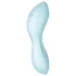 Satisfyer Curvy Trinity 5+ - lietotnes vadāms 2-in-1 vibrators (zils)
