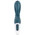 Satisfyer Hug Me - lietotnes vadāms vibrators ar klitora rociņu (zils)