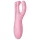 Satisfyer Threesome 4 - lietotnes vadāms klitora vibrators (rozā)