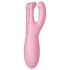 Satisfyer Threesome 4 - lietotnes vadāms klitora vibrators (rozā)