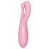 Satisfyer Threesome 4 - lietotnes vadāms klitora vibrators (rozā)