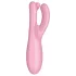 Satisfyer Threesome 4 - lietotnes vadāms klitora vibrators (rozā)
