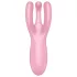 Satisfyer Threesome 4 - lietotnes vadāms klitora vibrators (rozā)