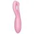 Satisfyer Threesome 4 - lietotnes vadāms klitora vibrators (rozā)