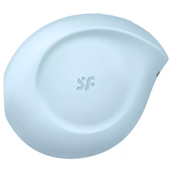 Satisfyer klitora stimulators ar viļņu vibrāciju zilā krāsā