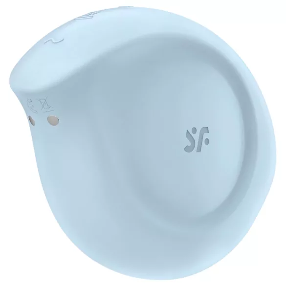 Satisfyer klitora stimulators ar viļņu vibrāciju zilā krāsā