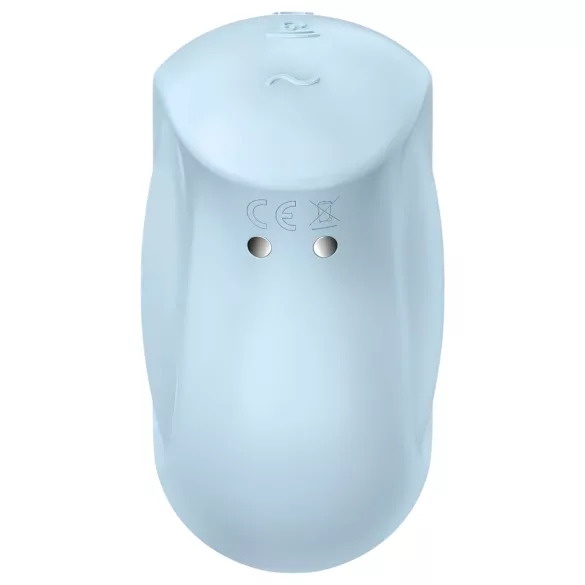 Satisfyer klitora stimulators ar viļņu vibrāciju zilā krāsā