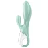 Satisfyer Air Pump Bunny 5 - lietotnes vadāms pumpējams vibrators (mētra)