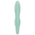 Satisfyer Air Pump Bunny 5 - lietotnes vadāms pumpējams vibrators (mētra)