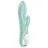 Satisfyer Air Pump Bunny 5 - lietotnes vadāms pumpējams vibrators (mētra)