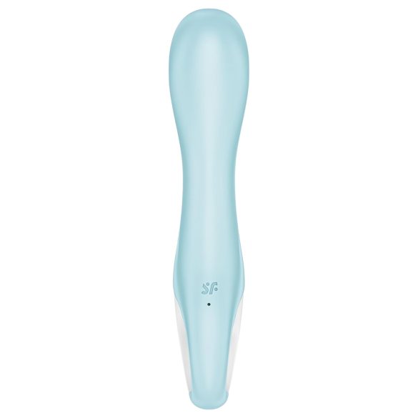 Satisfyer vibrators ar gaisa sūkni, pumpējams, zils