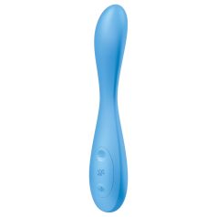 Satisfyer G-spot Flex 4 - G-punkta vibrators, zils-tirkīza