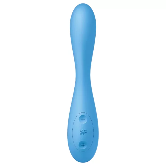 Satisfyer G-spot Flex 4 - lietotnes vadīts G‑punkta vibrators (tirkīza)