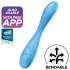 Satisfyer G-spot Flex 4 - lietotnes vadīts G‑punkta vibrators (tirkīza)