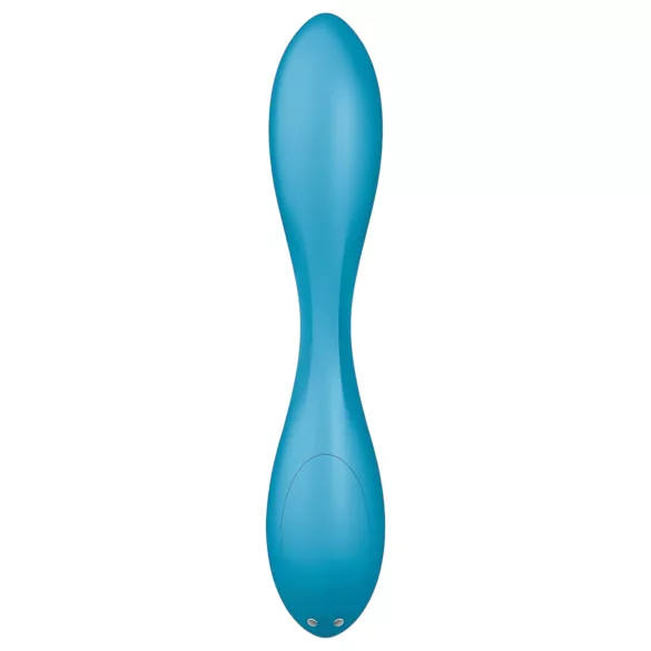 Satisfyer G-spot Flex 1 - uzlādējams ūdensizturīgs G-punkta vibrators zaļš