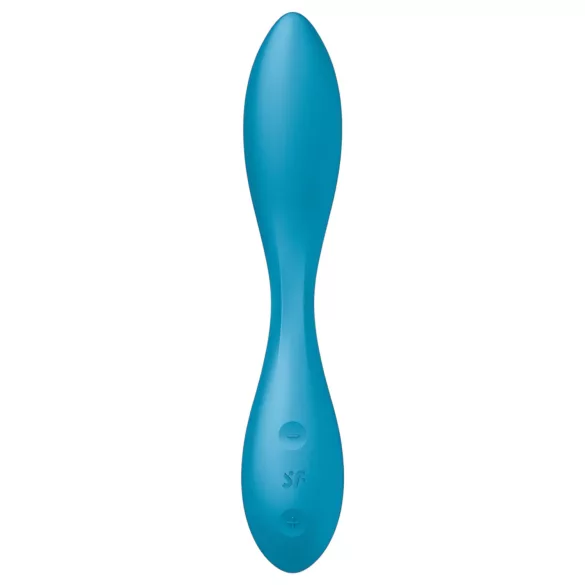 Satisfyer G-spot Flex 1 - uzlādējams ūdensizturīgs G-punkta vibrators zaļš