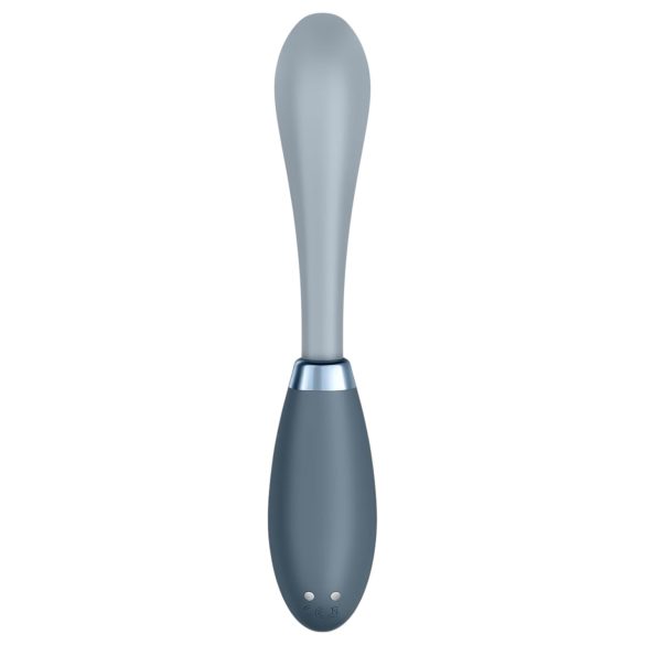 Satisfyer G-Spot Flex 3 - uzlādējams G-punkta vibrators pelēks