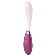 Satisfyer G-punkta vibrators uzlādējams rozā-sarkans