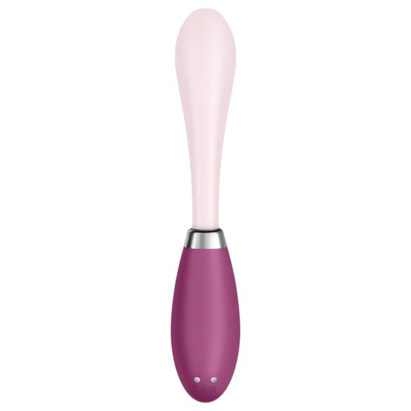 Satisfyer G-punkta vibrators uzlādējams rozā-sarkans