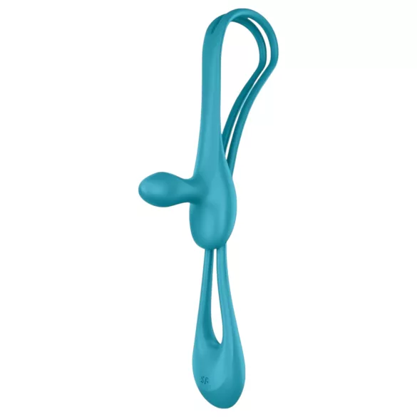 Satisfyer anālais vibrators un erekcijas gredzens, uzlādējams, zils