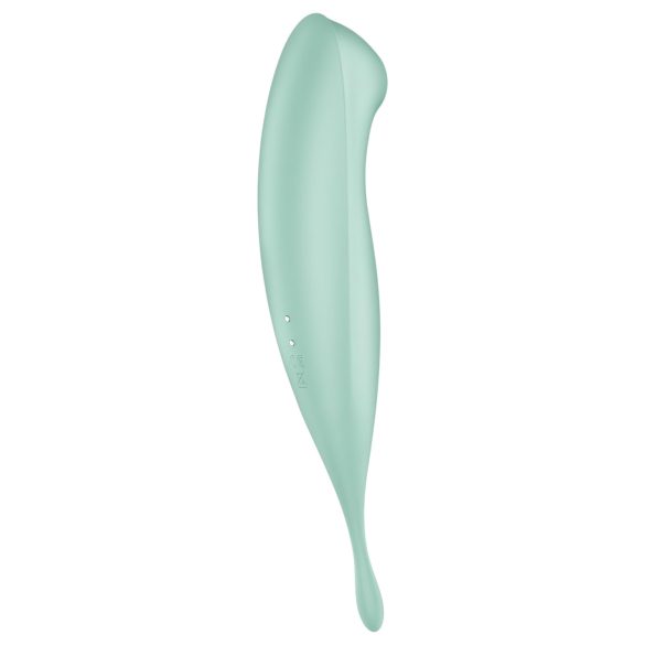 Satisfyer Twirling Pro - klitora vibrators 2in1, mintzaļa
