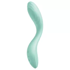   Satisfyer Rrrolling - G-punkta vibrators ar kustīgām bumbiņām, zaļš