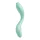 Satisfyer Rrrolling - G-punkta vibrators ar kustīgām bumbiņām, zaļš