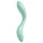 Satisfyer Rrrolling - G-punkta vibrators ar kustīgām bumbiņām, zaļš