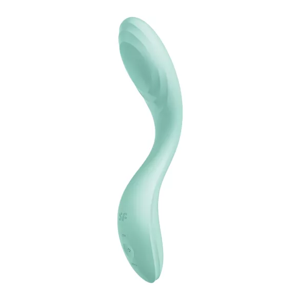 Satisfyer Rrrolling - G-punkta vibrators ar kustīgām bumbiņām, zaļš