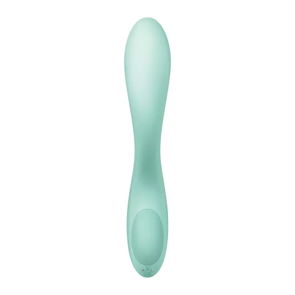 Satisfyer Rrrolling - G-punkta vibrators ar kustīgām bumbiņām, zaļš