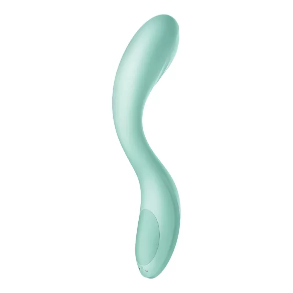 Satisfyer Rrrolling - G-punkta vibrators ar kustīgām bumbiņām, zaļš