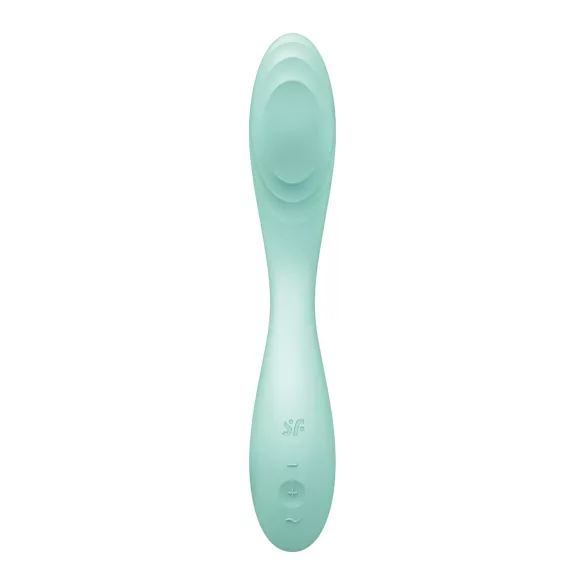 Satisfyer Rrrolling - G-punkta vibrators ar kustīgām bumbiņām, zaļš