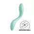 Satisfyer Rrrolling - G-punkta vibrators ar kustīgām bumbiņām, zaļš
