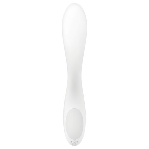 Satisfyer Rrrolling - G-punkta vibrators ar kustīgām lodītēm balts