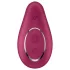 Satisfyer klitora vibrators uzlādējams sarkans