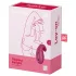 Satisfyer klitora vibrators uzlādējams sarkans