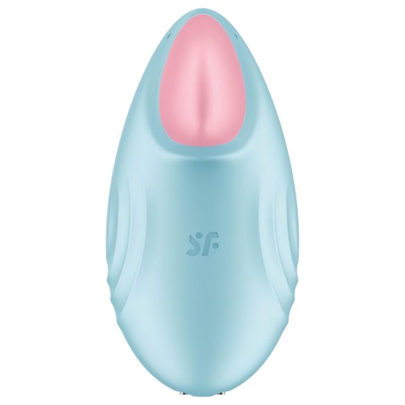Satisfyer klitora vibrators ar lietotni saderīgs zilā krāsā