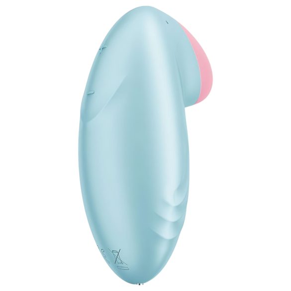 Satisfyer klitora vibrators ar lietotni saderīgs zilā krāsā