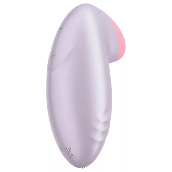 Satisfyer Tropical Tip - lietotnes vadāms klitora vibrators (violets)