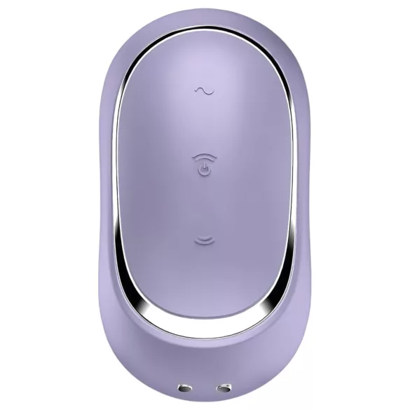 Satisfyer Pro To Go 2 - klitorāla stimulators ar gaisa viļņiem uzlādējams violets