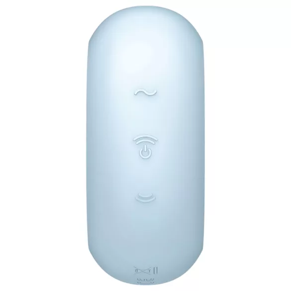 Satisfyer Pro To Go 3 - klitora stimulators ar gaisa viļņiem uzlādējams zils