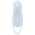 Satisfyer Pocket Pro 1 - gaisa viļņu klitora stimulators (zils)