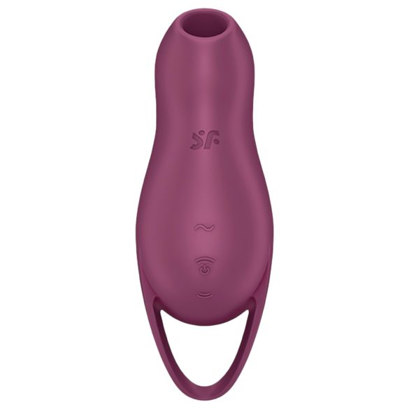 Satisfyer Pocket Pro 1 - klitora stimulators ar gaisa viļņiem uzlādējams violets