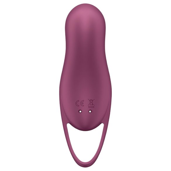 Satisfyer Pocket Pro 1 - klitora stimulators ar gaisa viļņiem uzlādējams violets