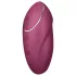 Satisfyer Tap & Climax 1 - divfunkcionāls vibrators un klitora stimulators sarkans