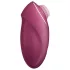 Satisfyer Tap & Climax 1 - divfunkcionāls vibrators un klitora stimulators sarkans