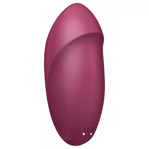 Satisfyer Tap & Climax 1 - divfunkcionāls vibrators un klitora stimulators sarkans